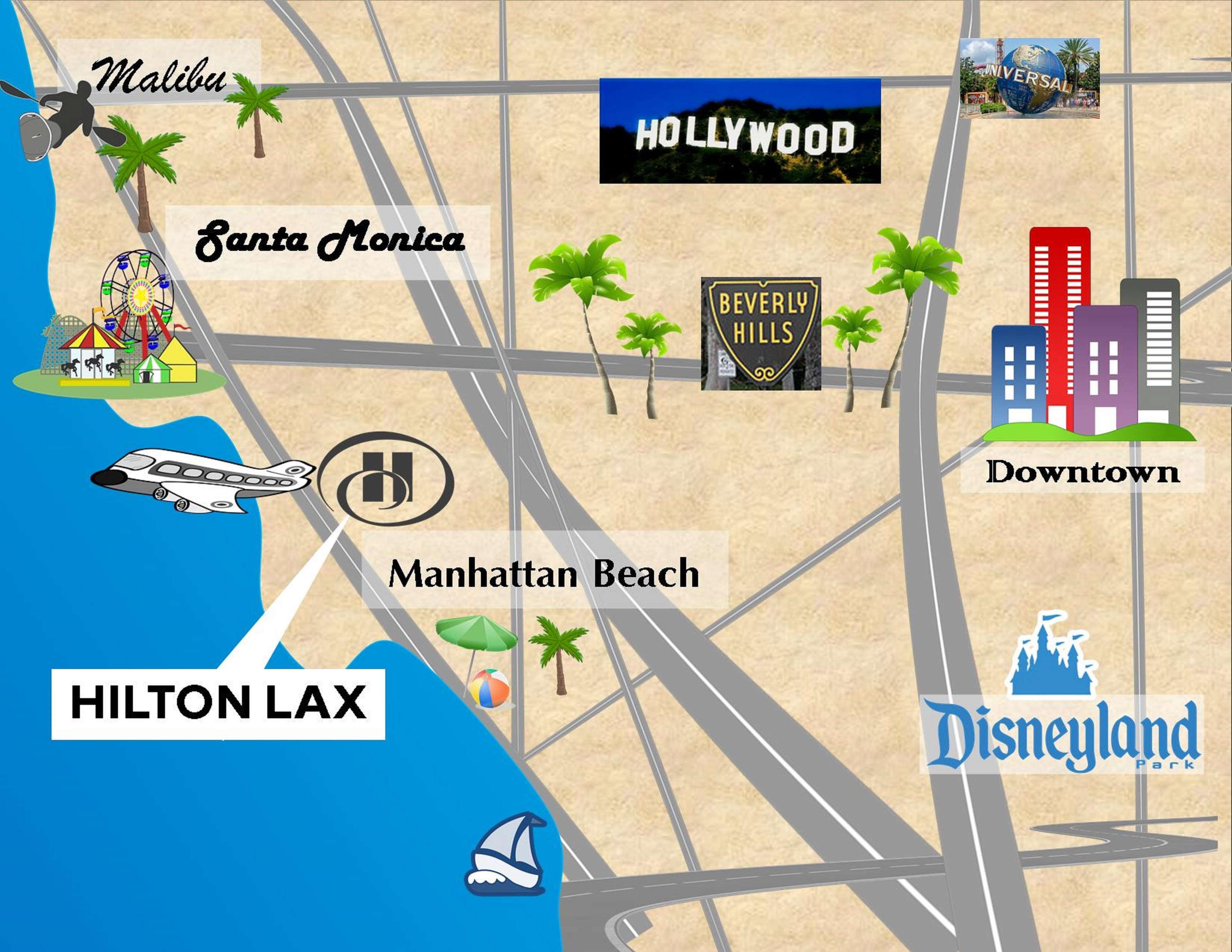 Hilton Angeles Airport 4*